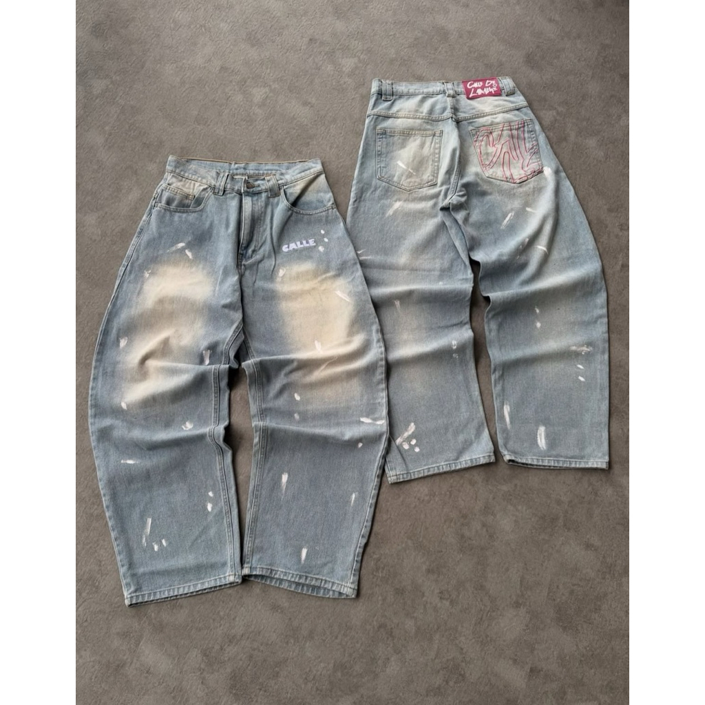 [ORIGINAL 100% MURAH] RAW DENIM CALLE DE LARCHE✨