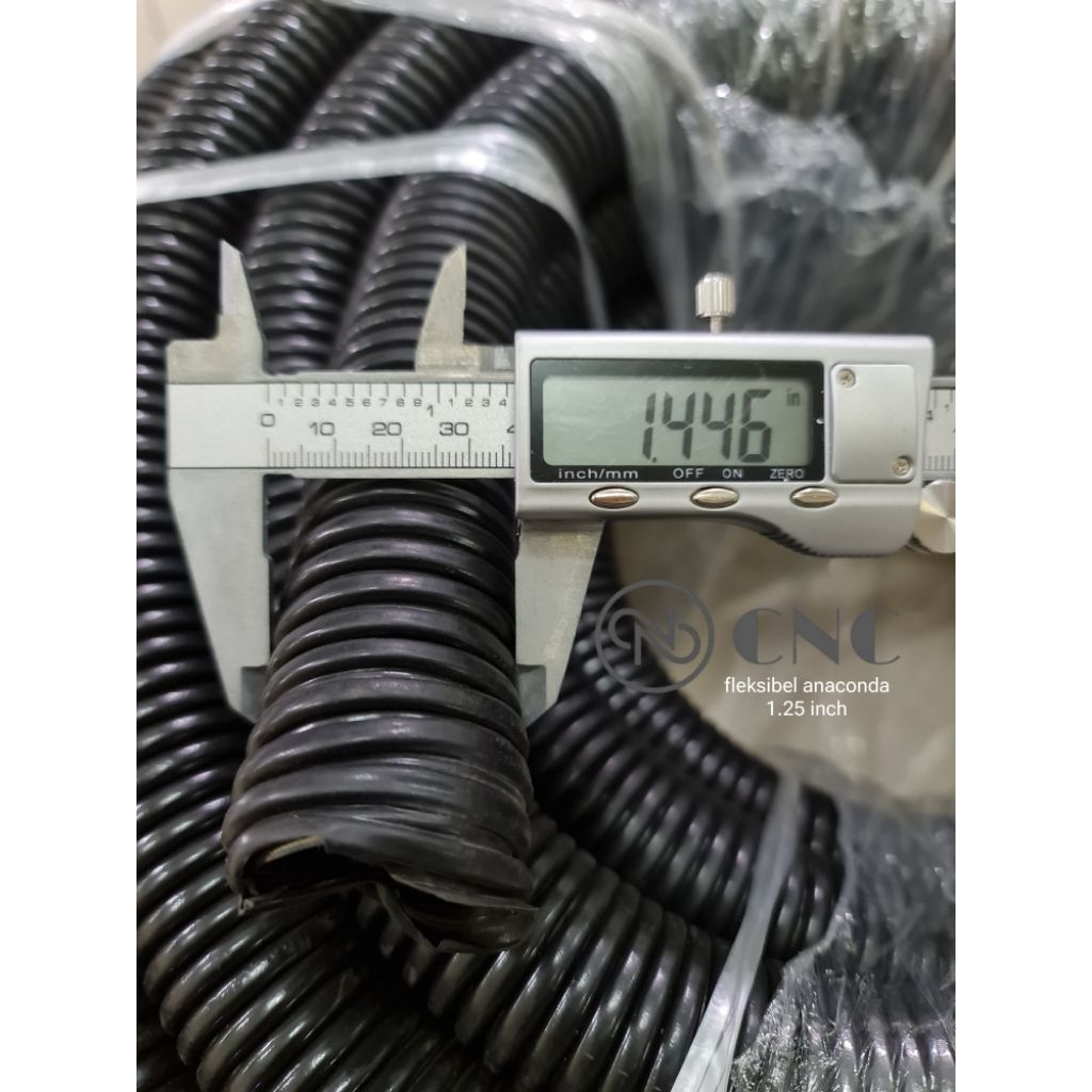 fleksibel metal anaconda selang spiral anaconda 1 1/4 inch per meter