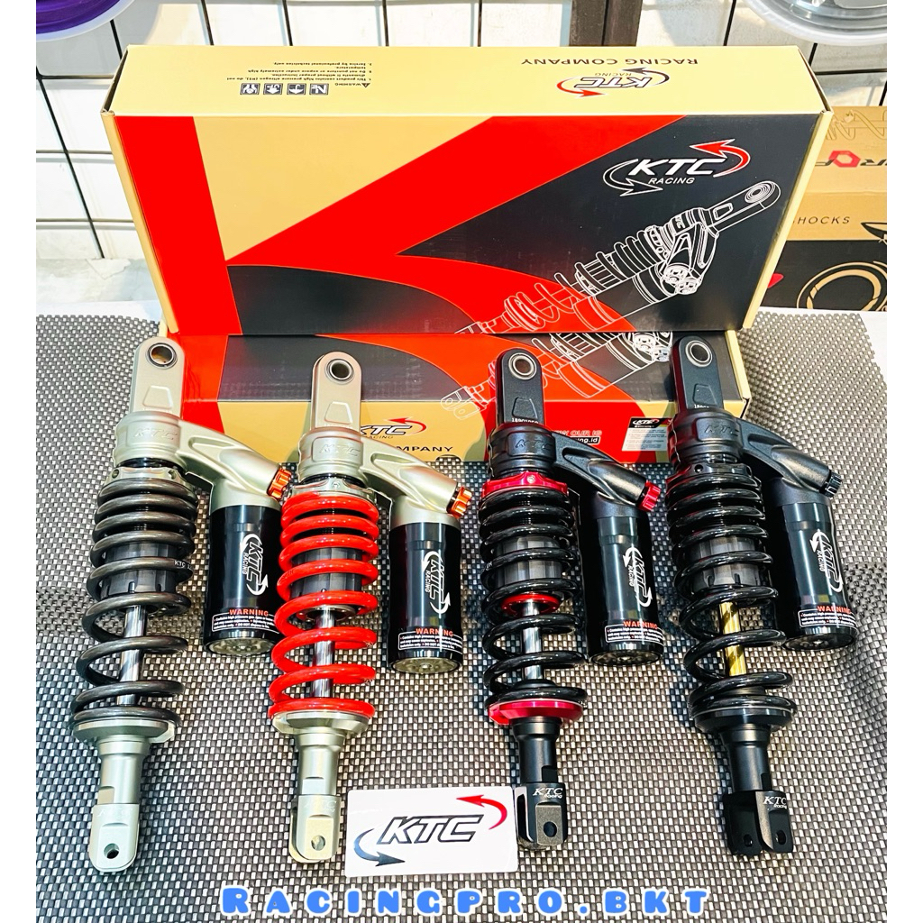 SHOCK BREAKER ORIGINAL KTC RACING GUFO 310MM  325MM 340MM TABUNG ATAS BEAT SCOOPY VARIO 110  125 150