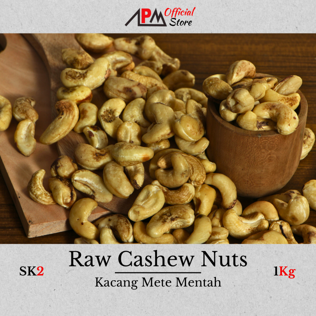 KACANG METE MEDE MENTAH UTUH PECAHAN SUPER 1KG