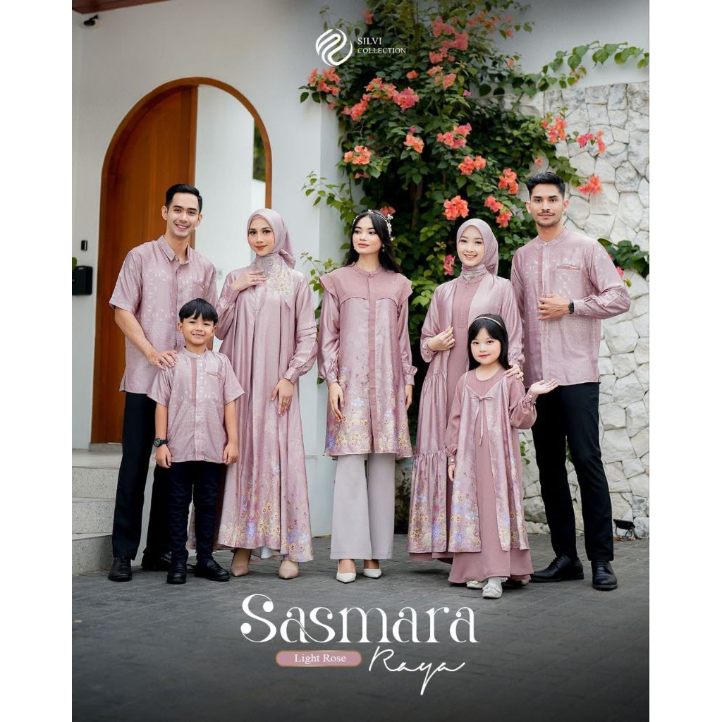 OPEN PO SARIMBIT 2026 SASMARA RAYA BY SILVI COLLECTION FAMILYSET