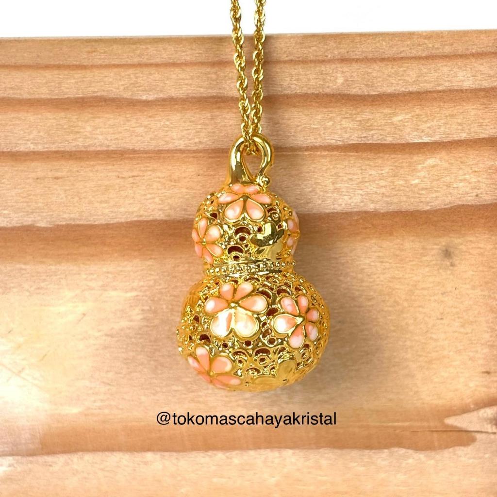 Liontin Emas Hulu 24k Emas Asli-  Gold Pendant