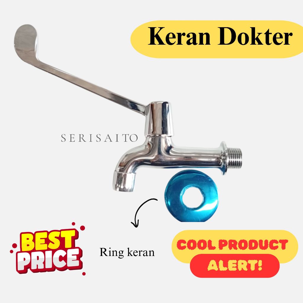 Kran Air Stainless Keran Tembok Dinding Dokter / Keran Tembok Dokter  / Wall Faucet doctor
