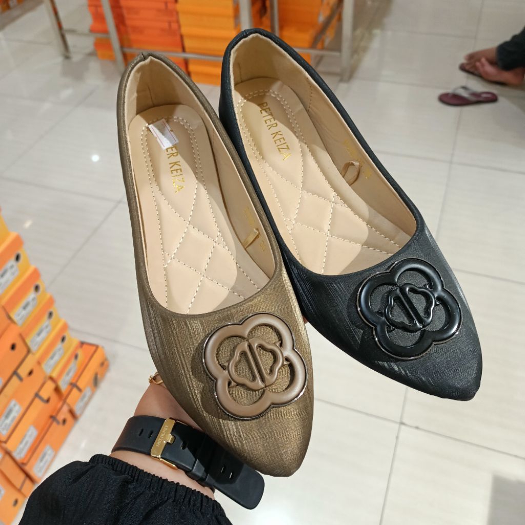 sepatu wanita flat PETER KEIZA original