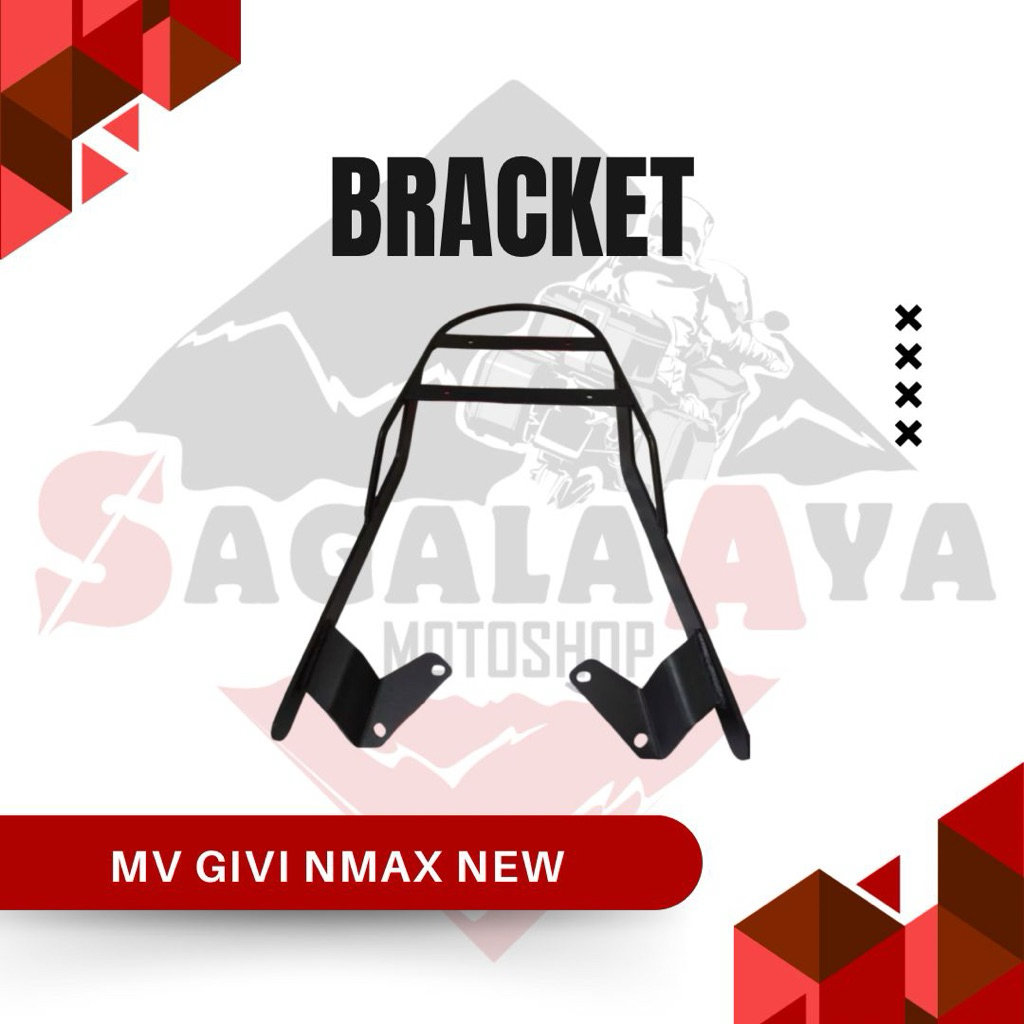 BRACKET GIVI NMAX NEW MONORACK STATUS MV ORIGINAL GIVI