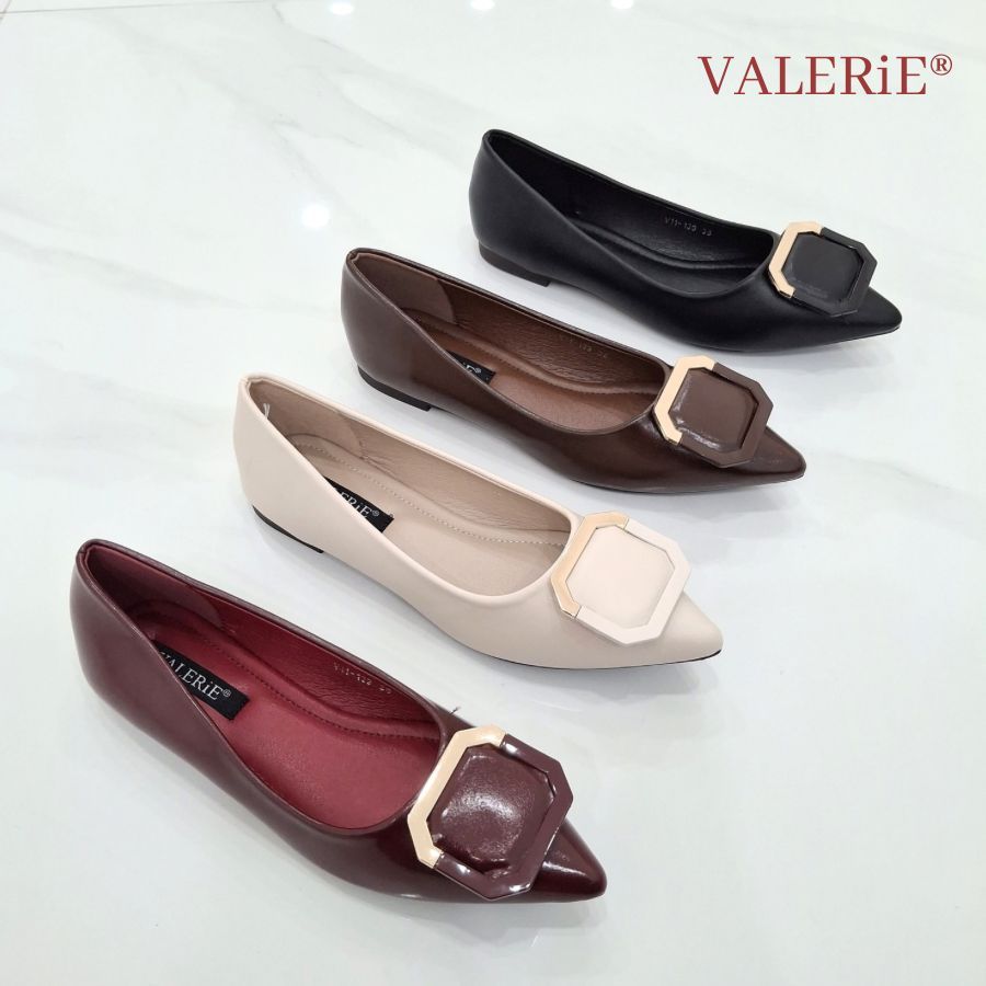 VALERIE Sepatu Flat V11-139 Dove Import 35-40