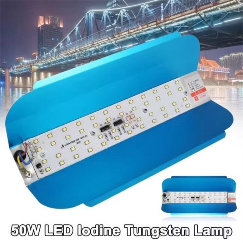 LAMPU JALAN 50W PJU LED SUNLAMP SOROT OUTDOOR