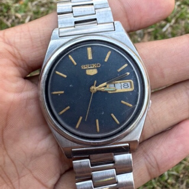 Jam Tangan Vintage Seiko 5 Automatic japan Original pria wanita fashion classic