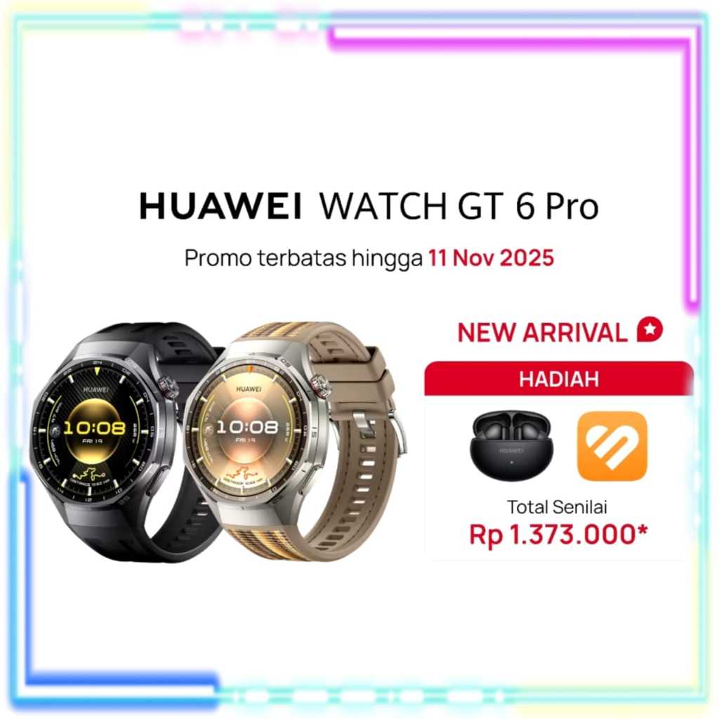 HUAWEI WATCH GT 6 PRO NEW GARANSI RESMI