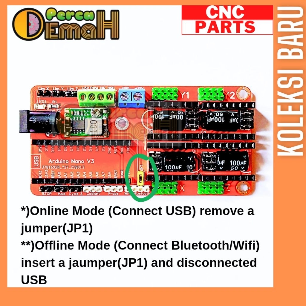 Arduino Nano GRBL CNC Shield Expansion Board Online Offline Controller Board Support Y Axis Dual Mot