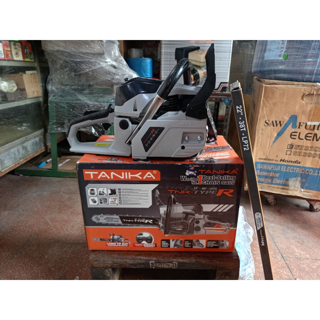 TANIKA - Chainsaw TNK Type R 22” Mesin Gergaji Pohon Kayu 22 Inci Alat Potong Kayu 22 INCH SINSO SEN