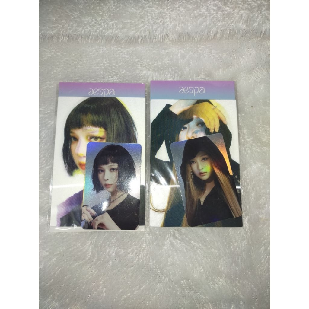 AESPA LENTICULAR + PHOTOCARD SEALED