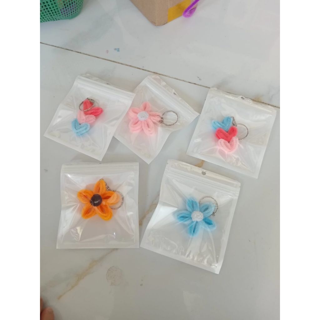 Ganci / Gantungan kunci Mini lucu / Gantungan kunci Aesthetic Pastel Couple