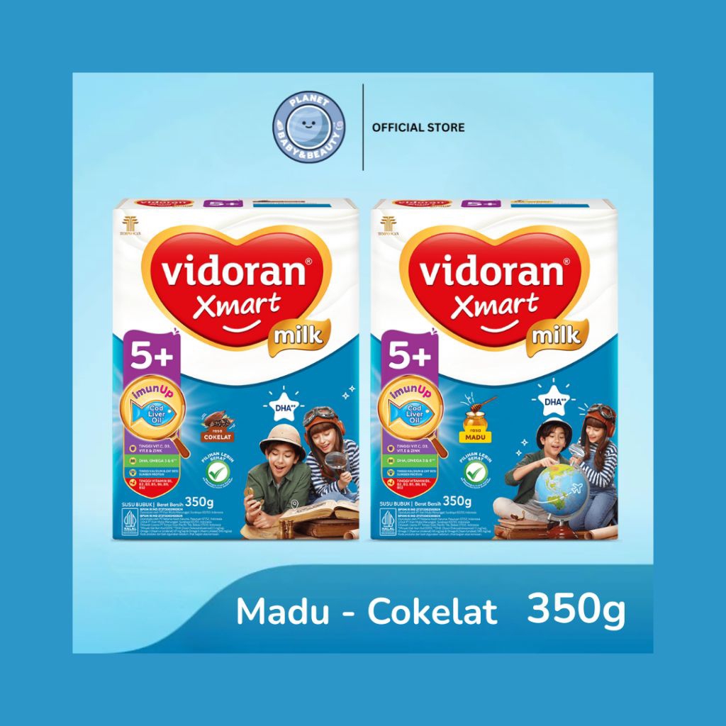 Vidoran smart 5+ madu & cokelat exp oktober 2026