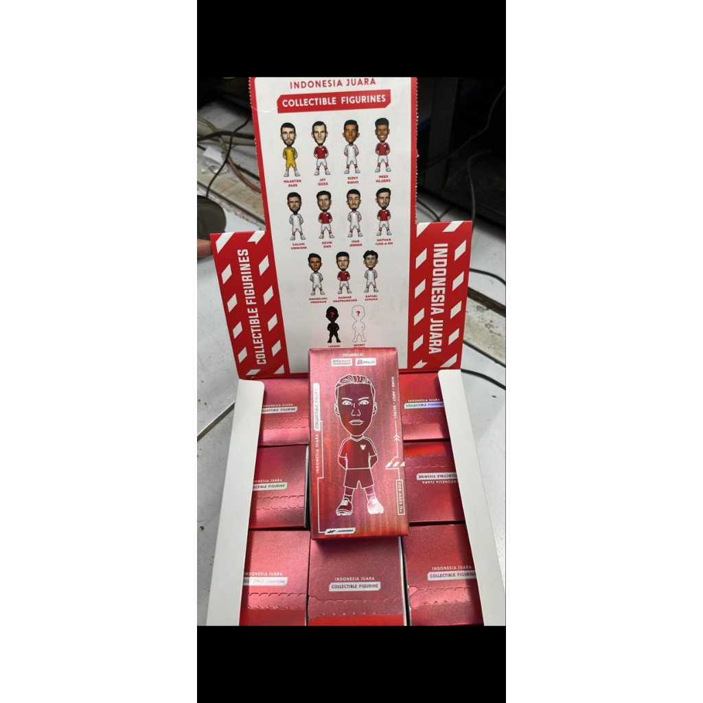 blind box timnas Indonesia juara limited edition stok terbatas