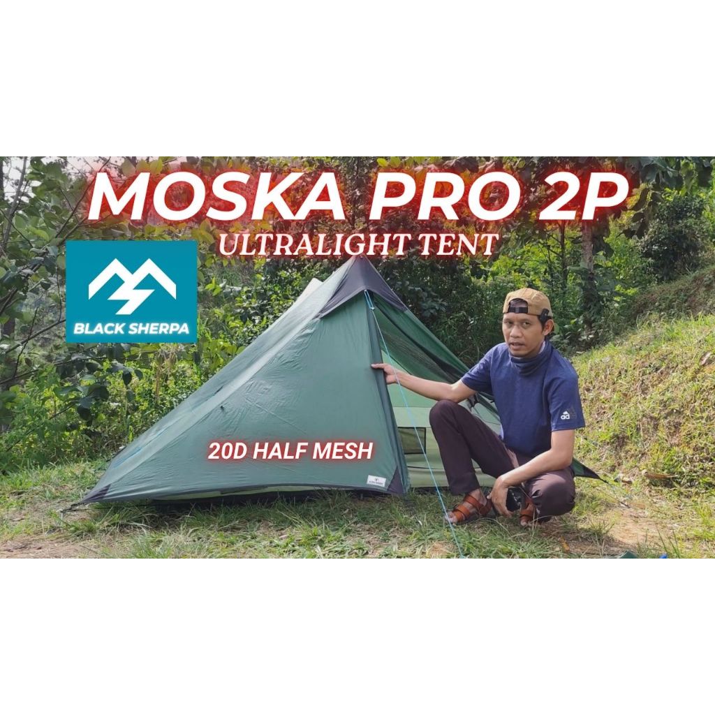 Tenda Black Sherpa Moska Pro kapasitas 2p