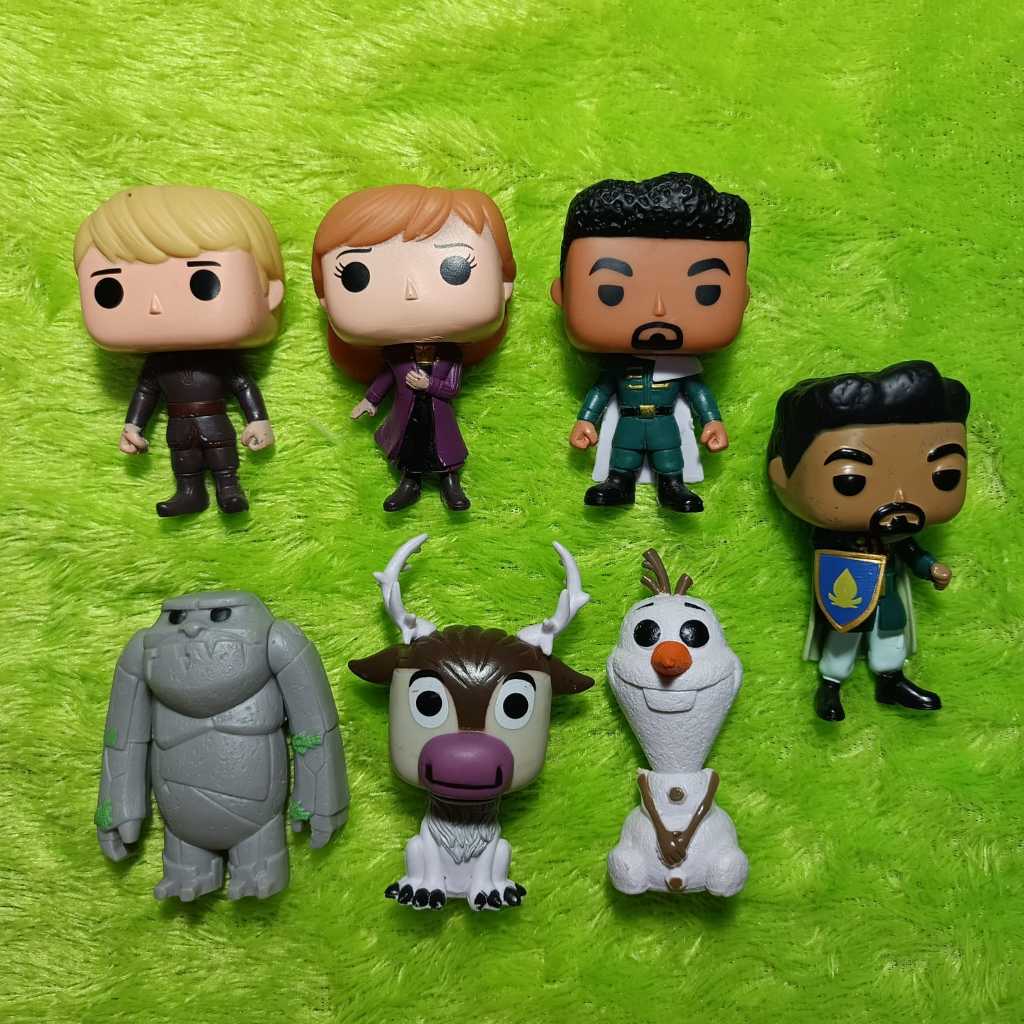 Action Figure Funko KW Princess Elsa Anna Olaf