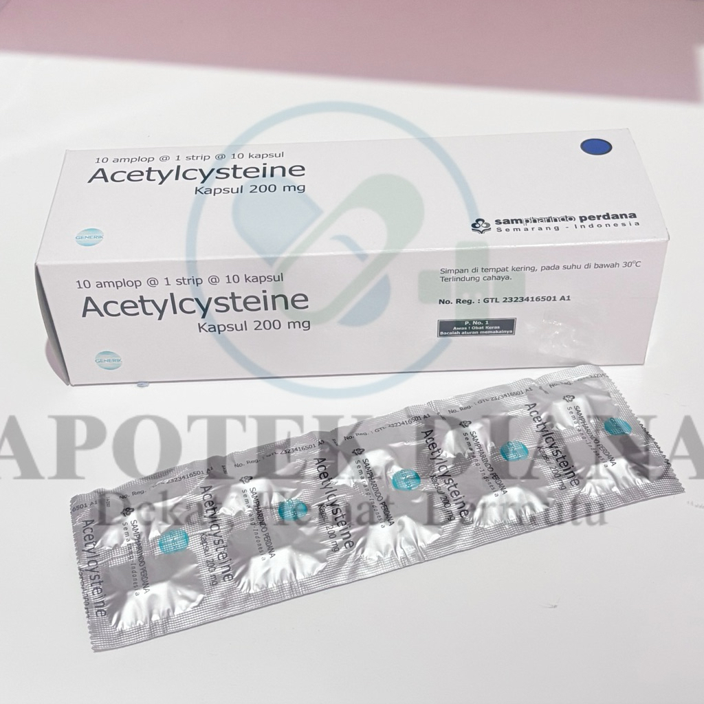 Acetylcysteine Sampharindo 200mg Kapsul