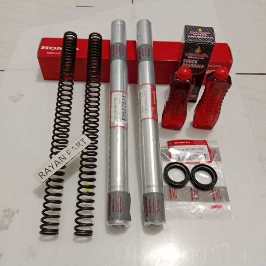 as shock depan pcx 125 pcx 150 pcx 160 sok+sil+per+oli K97 original