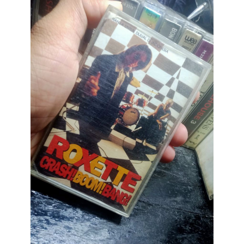 Kaset Roxette - CrashBoomBang