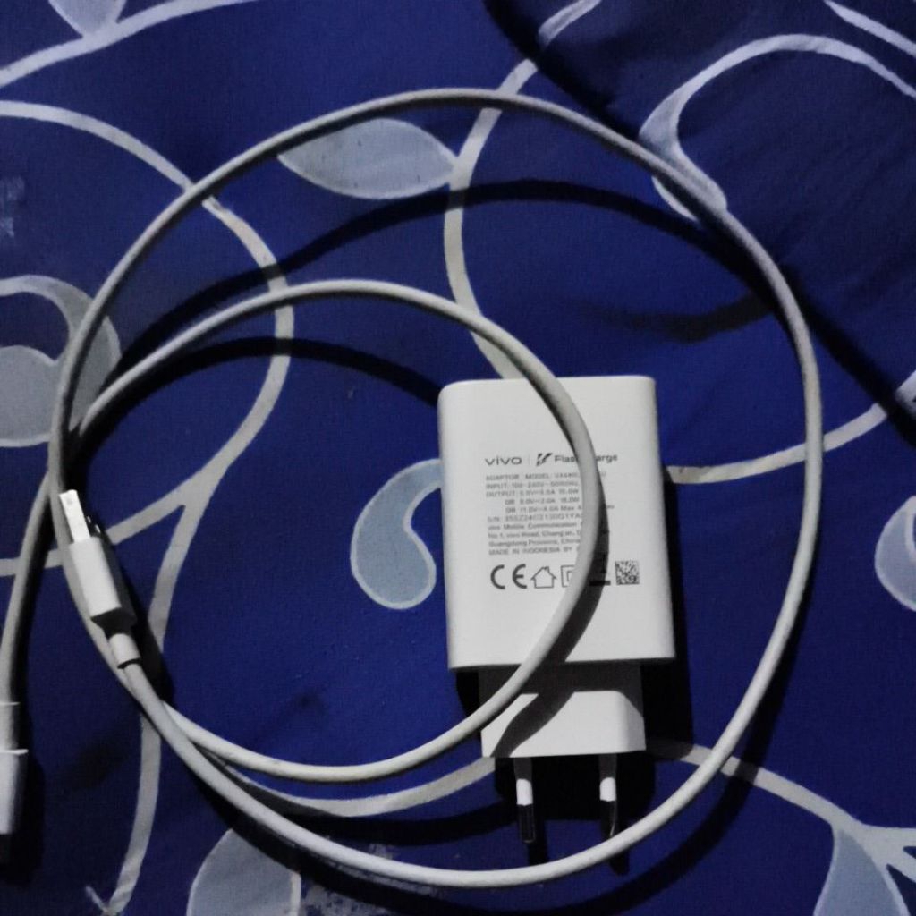 charger 44wat vivo v20