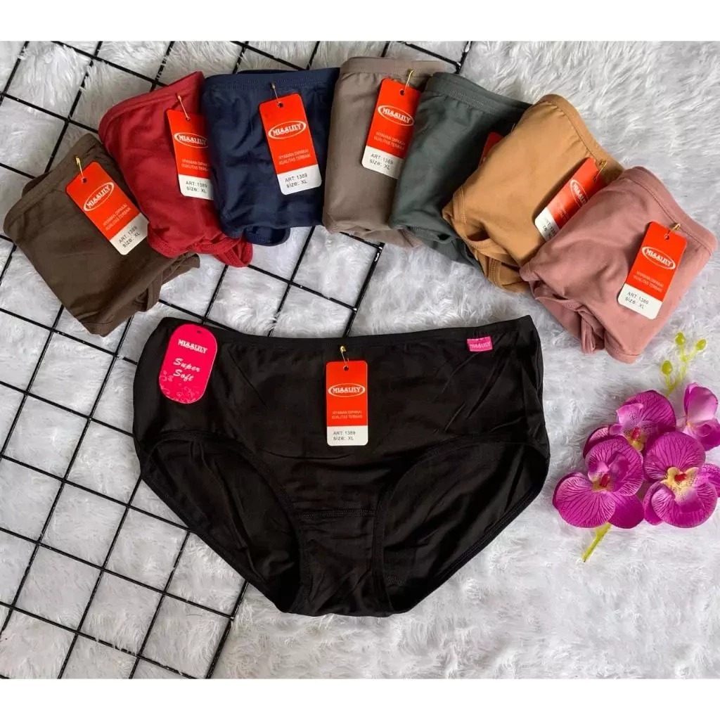 Grosir celana dalam wanita dewasa Supersoft  termurah/terlaris random celana dalam wanita