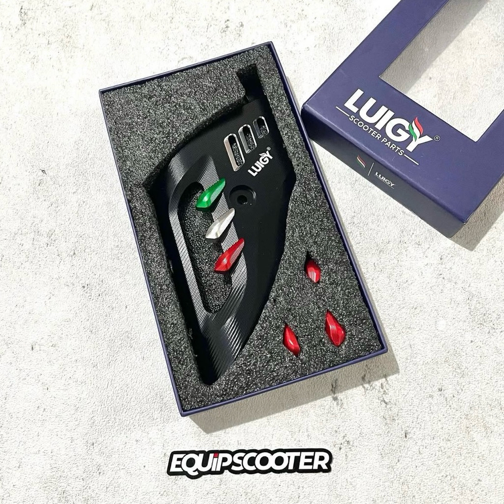 cover shock cnc luigy black