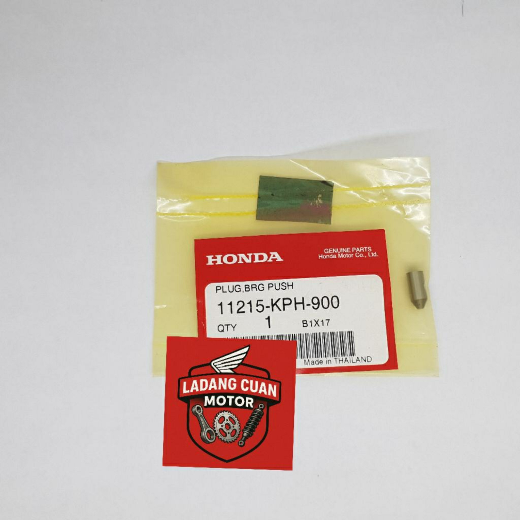 11215KPH900 PLUG BEARING PUSH PIN PEN PENAHAN BEARING KRUK AS KARISMA KIRANA SUPRA X 125 LAMA ORIGIN