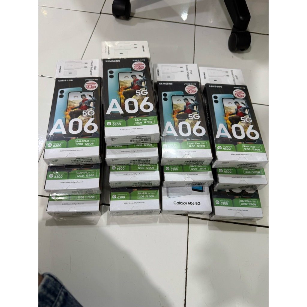 samsung a06 5g ram 6gb internal 128gb jaringan 5g
