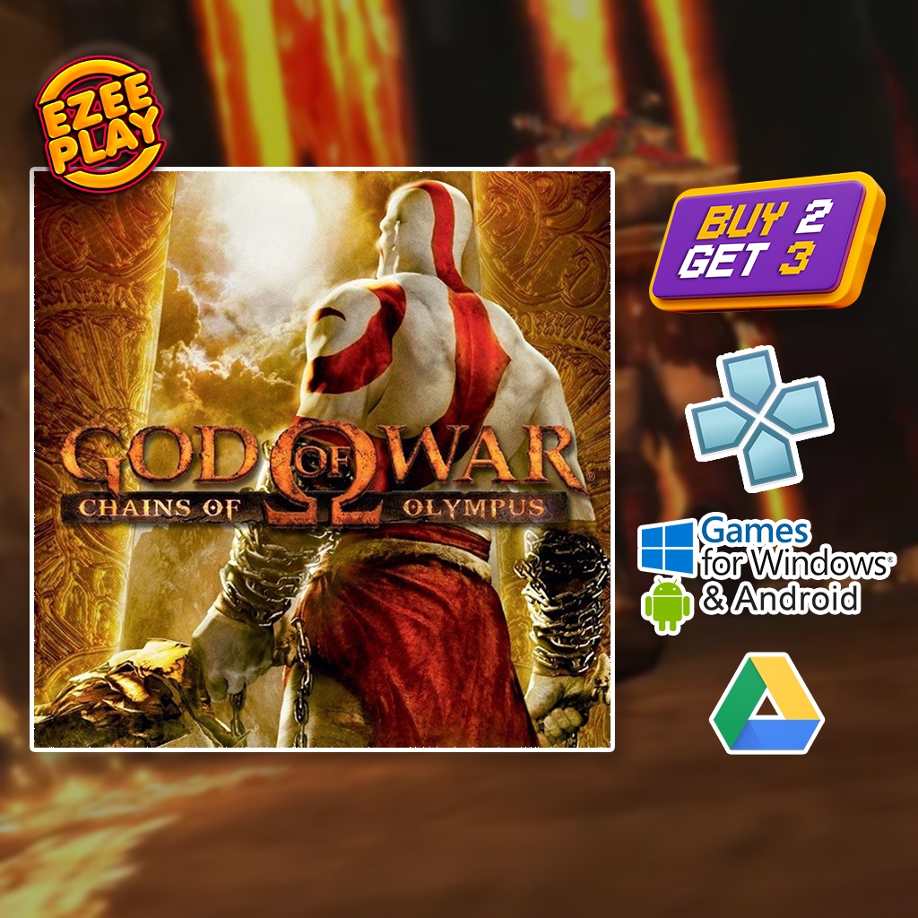 Termurah Game PSP God of War: Chains of Olympus - Game PC Laptop & Android Full Version -Free To pla