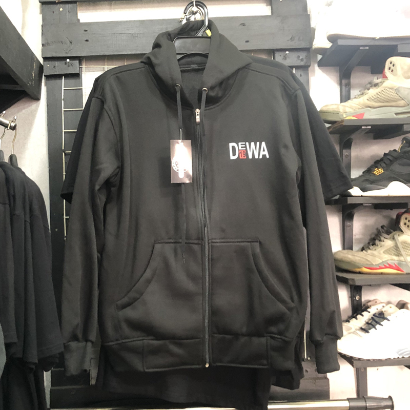 Sweater Hoodie Logo Dewa 19 Hoodie Bahan Cotton Fleece Nyaman Adem