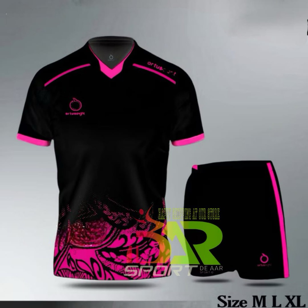Setelan Jersey Bola Dewasa Baju Bola Futsal Volly Pria Wanita Set Baju Celana
