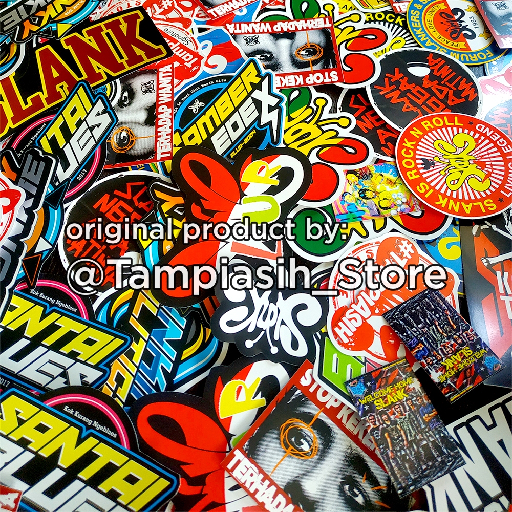 STIKER SLANK - TAMPIASIH DISTRO SLANK STORE