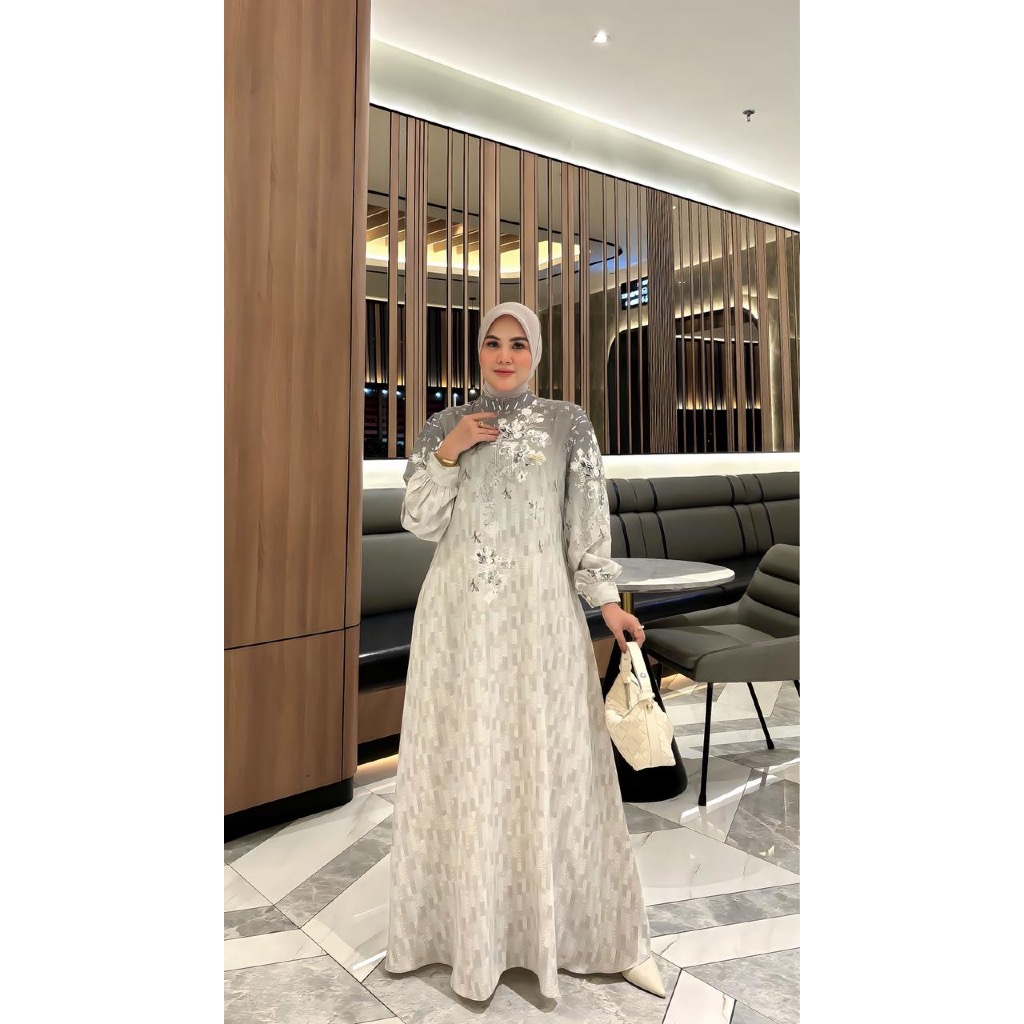 Jhonem - Dress by Jhonem / Gamis Jhonem Premium / Jhonem Fazila /Jhonem Fashion / Jhonem Original