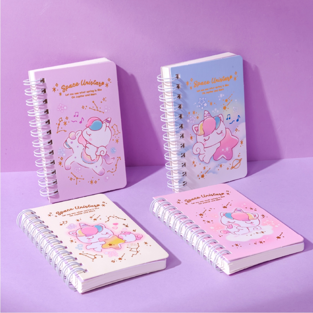 Unicorn Mini Memo/Notebook/ Buku Catatan / Memo / Pocket Notebook IIGEN IG6135
