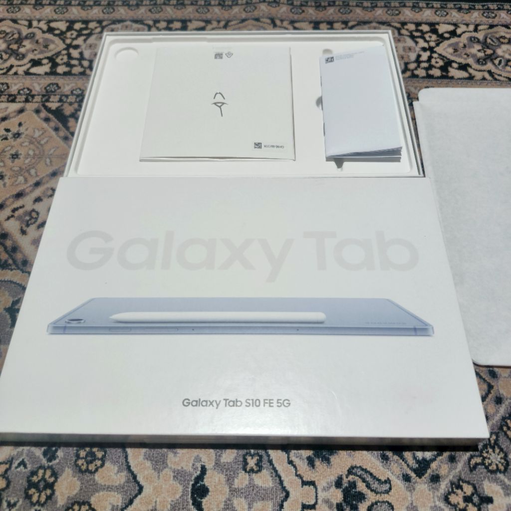 Dus Box Samsung Tab S10 FE 5g Original Asli Copotan