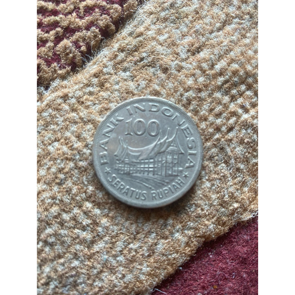 koin 100 rupiah tahun 1978