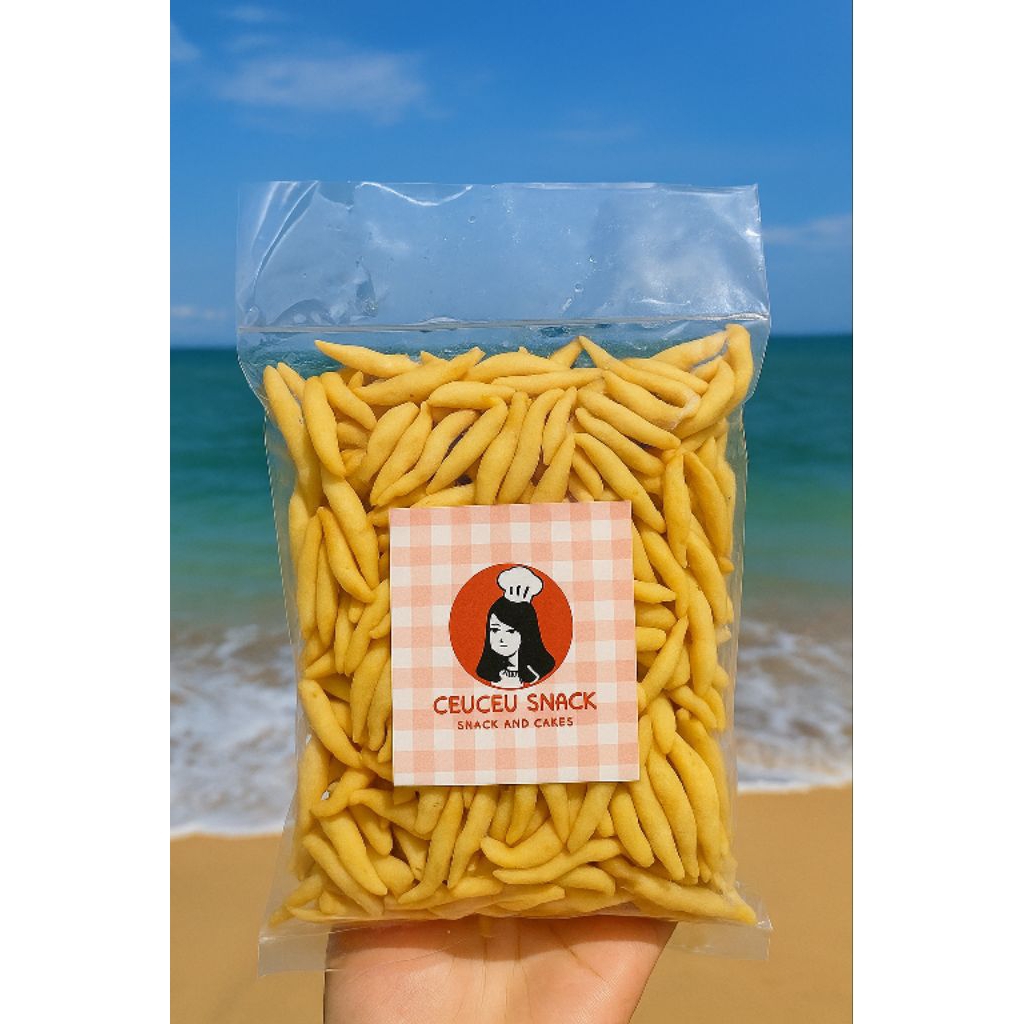 TELUR GABUS PREMIUM GULA AREN DAN KEJU renyah padat tidak kopong