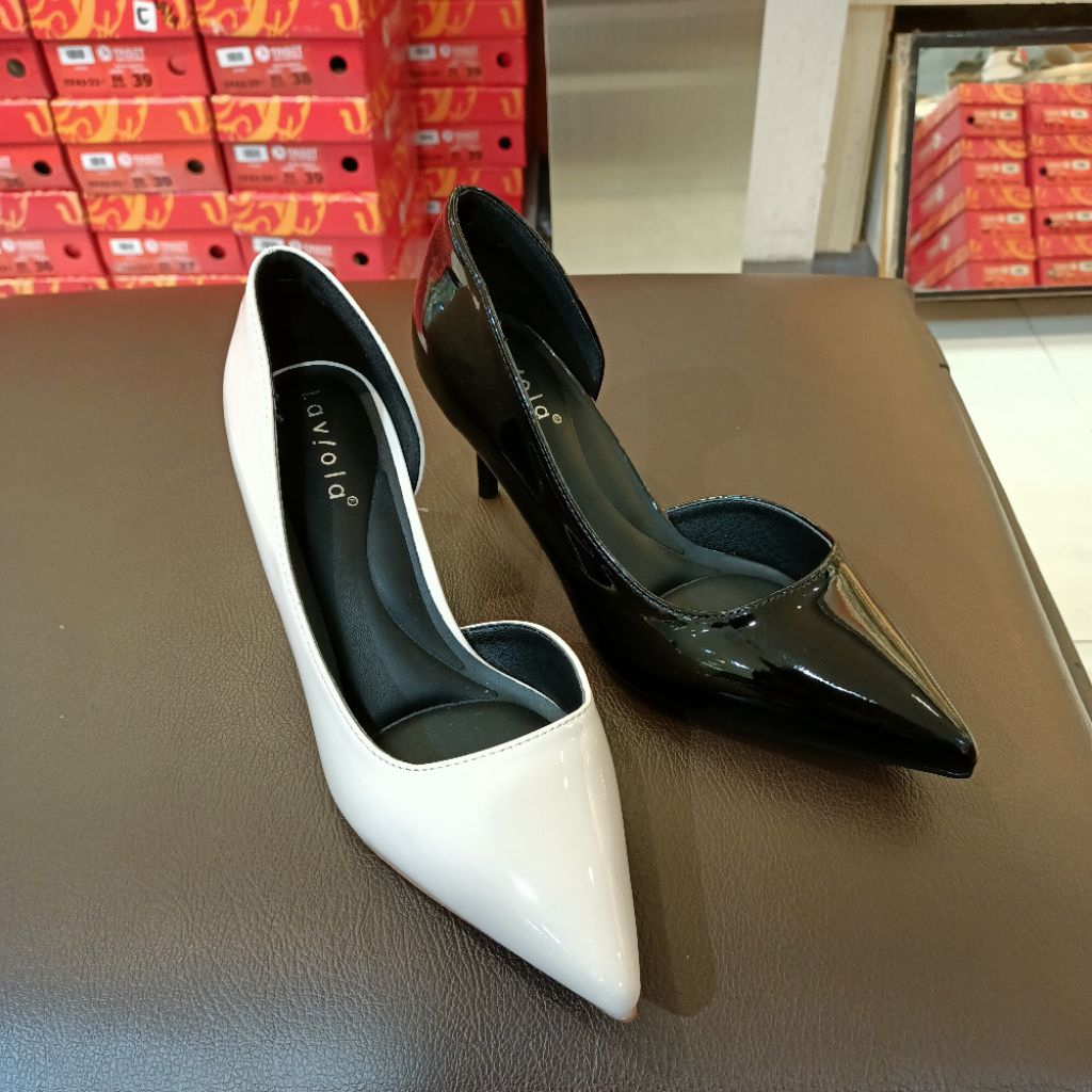 sepatu wanita heels 7cm LAVIOLA original