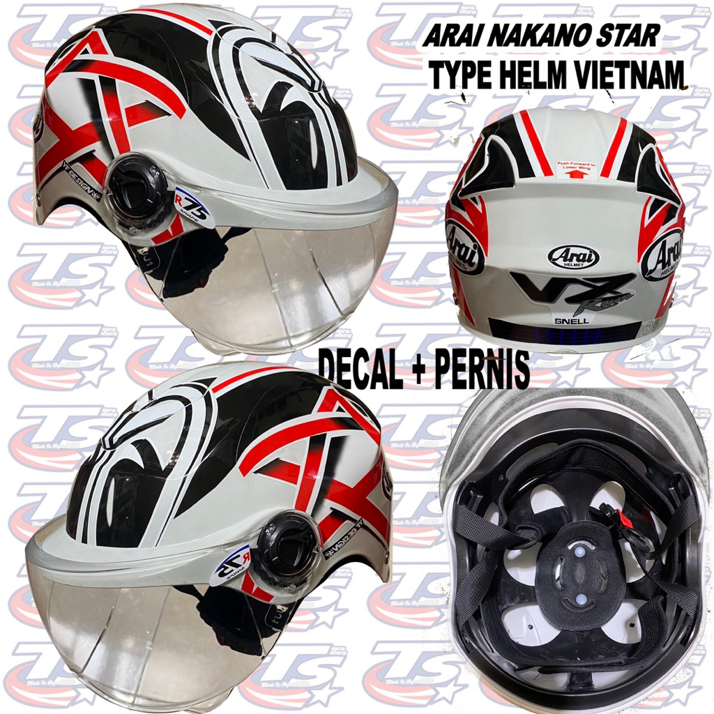 helm motif arai helm copy motif arai motif nakano star