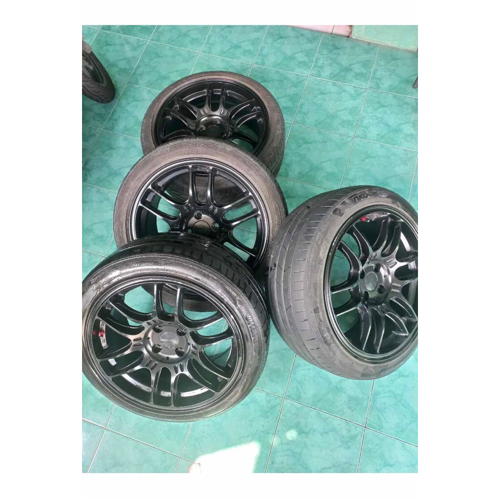 velg raize rocky toyota yaris jazz avega ferio maxda2 ssw ori enkei gtc 02, ring 17 r17 4x100 L8 et3