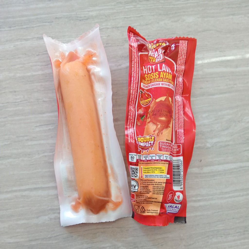 FIESTA Sosis Siap Makan HOT LAVA 60g