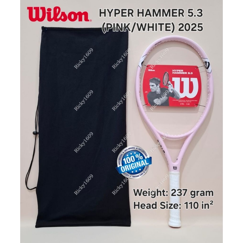 Big Promo Raket Tenis Wilson Hyper Hammer 5.3 (Wilson Hyper Hammer 5.3) - Ultimate Power Lightness