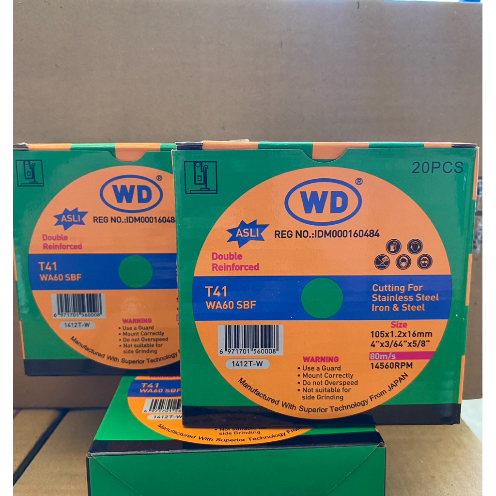 WD potong cutting wheel batu gerinda potong WD mata gerinda potong besi WD