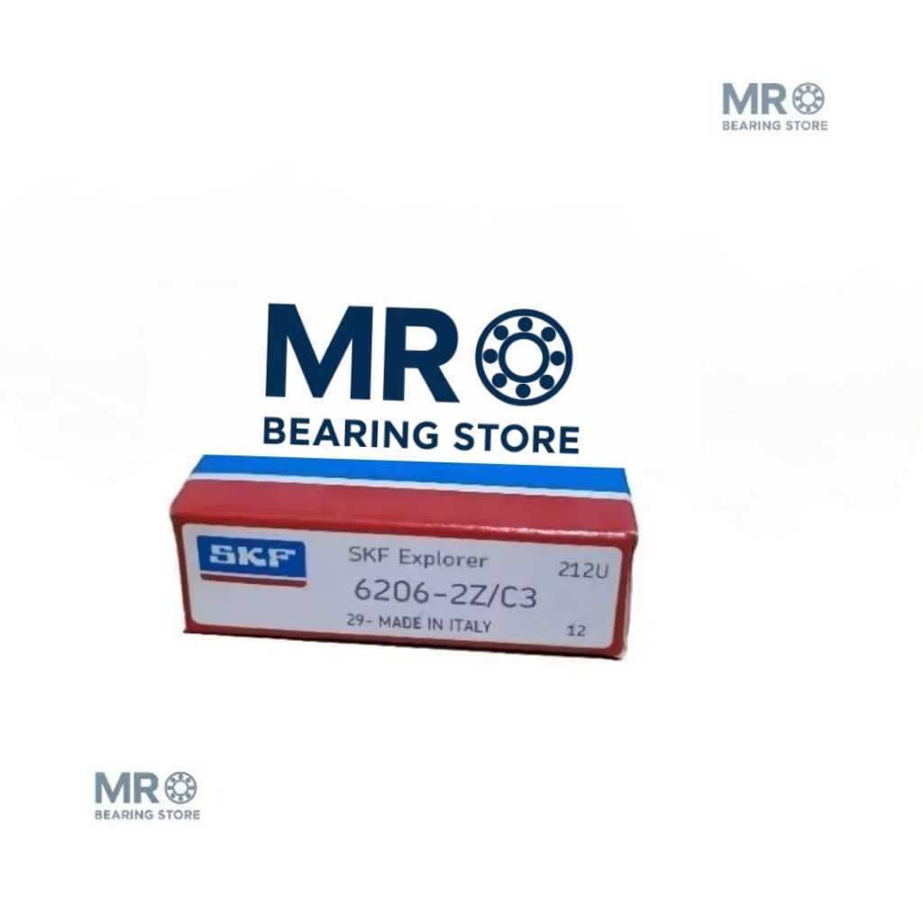 BEARING 6206 ZZ / 6206ZZ / 6206 2Z SKF C3