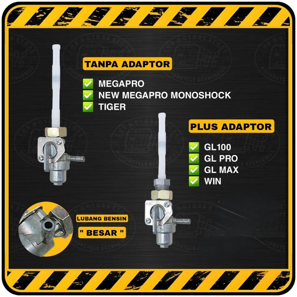 Kran Bensin Megapro Megapro new Tiger Oribaru Keran bensin