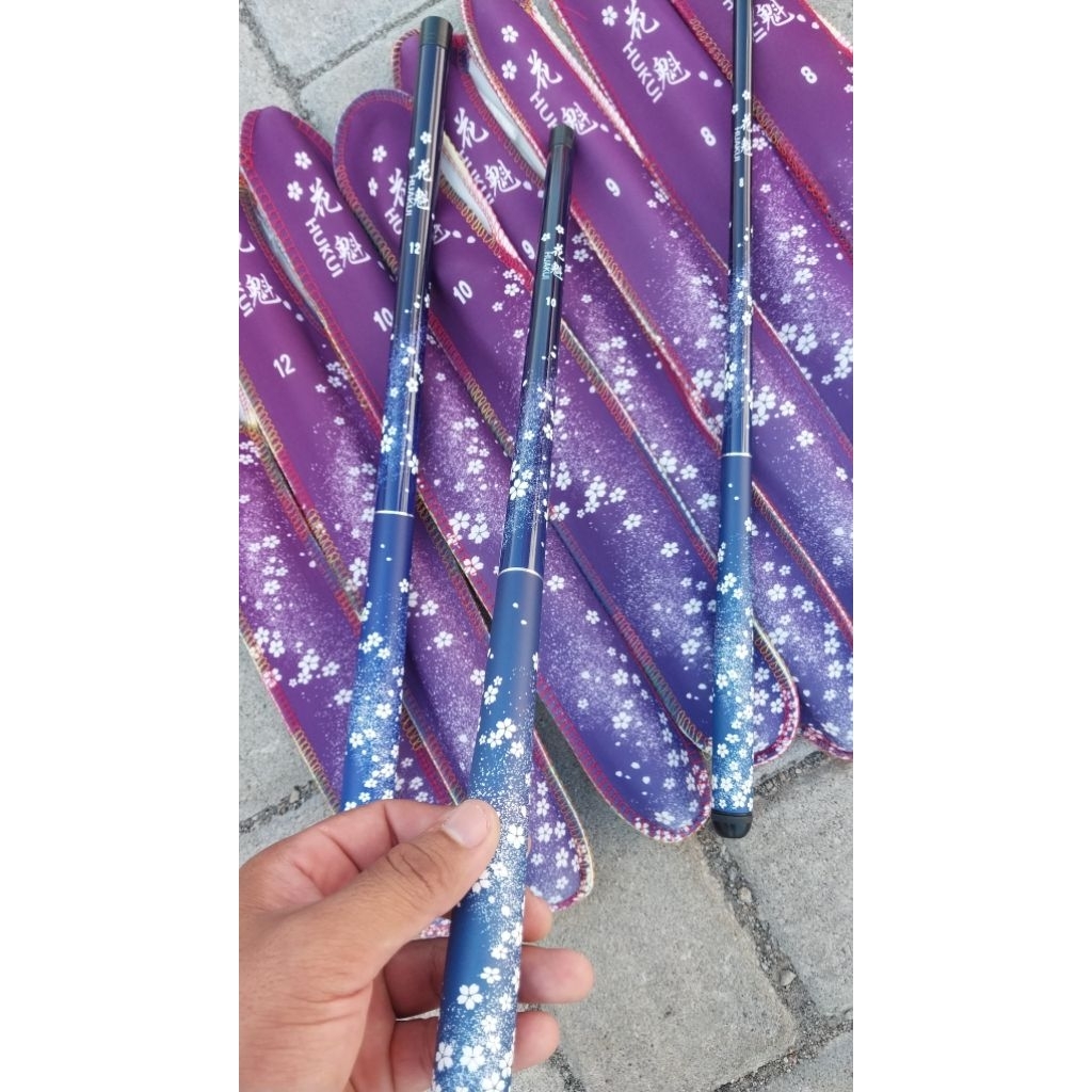 Tegek Pancing Import Huakui Purple Flower