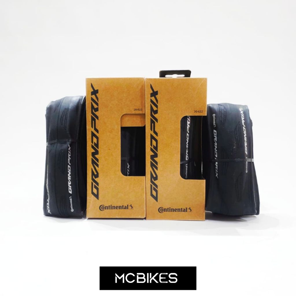 Continental Grand Prix Clincher - Black/Black - Ban Luar Sepeda