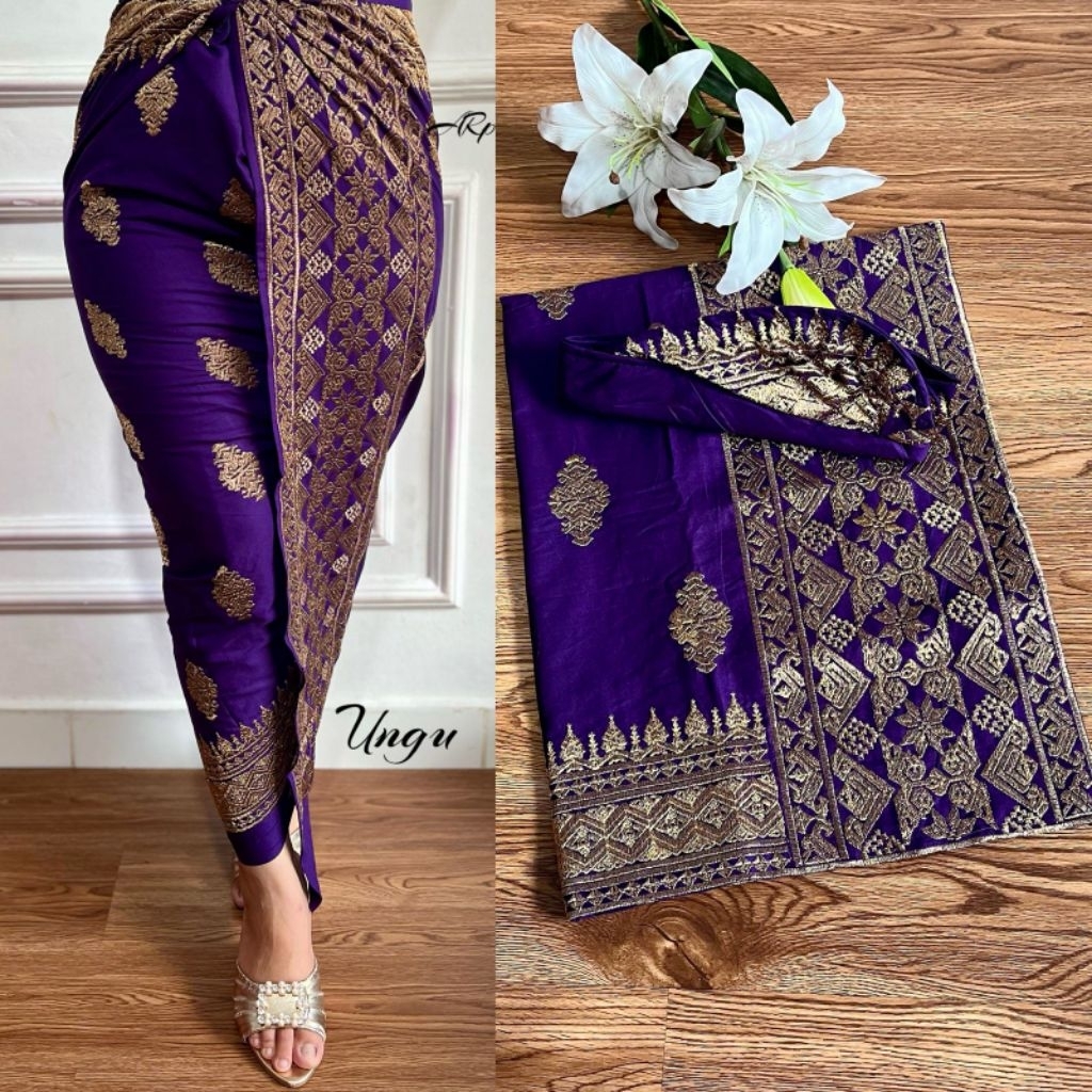 Kamen Lembaran saput dan udeng set couple seragaman kebaya bali