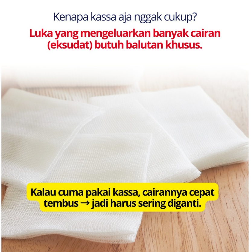 Kassa Non Steril Medis – Kain Kasa Serbaguna untuk Perawatan Luka dan Kebersihan Kulit